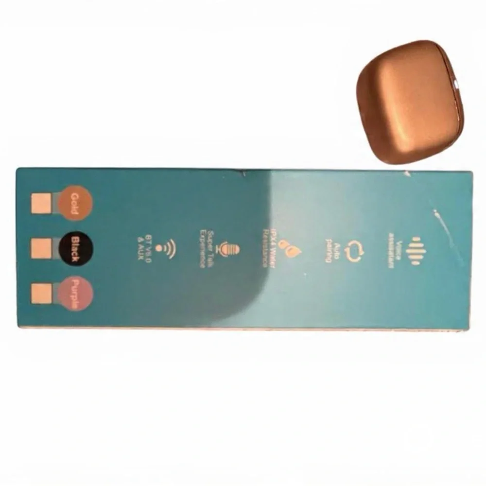 Sleek Wireless Earbuds with Charging Case